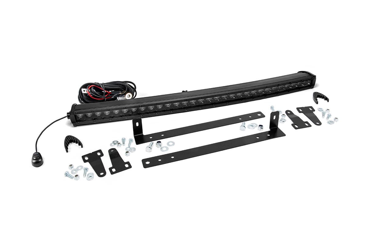 LED Light Kit | Grille Mount | 30" Black Single Row | Ford F-150 (09-14) | 70661
