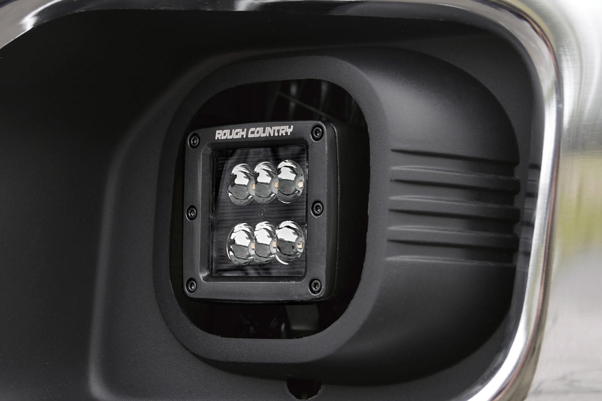 LED Light Kit | Fog Mount | 2" Black Pair | Ford F-250/F-350 Super Duty (11-16) | 70622