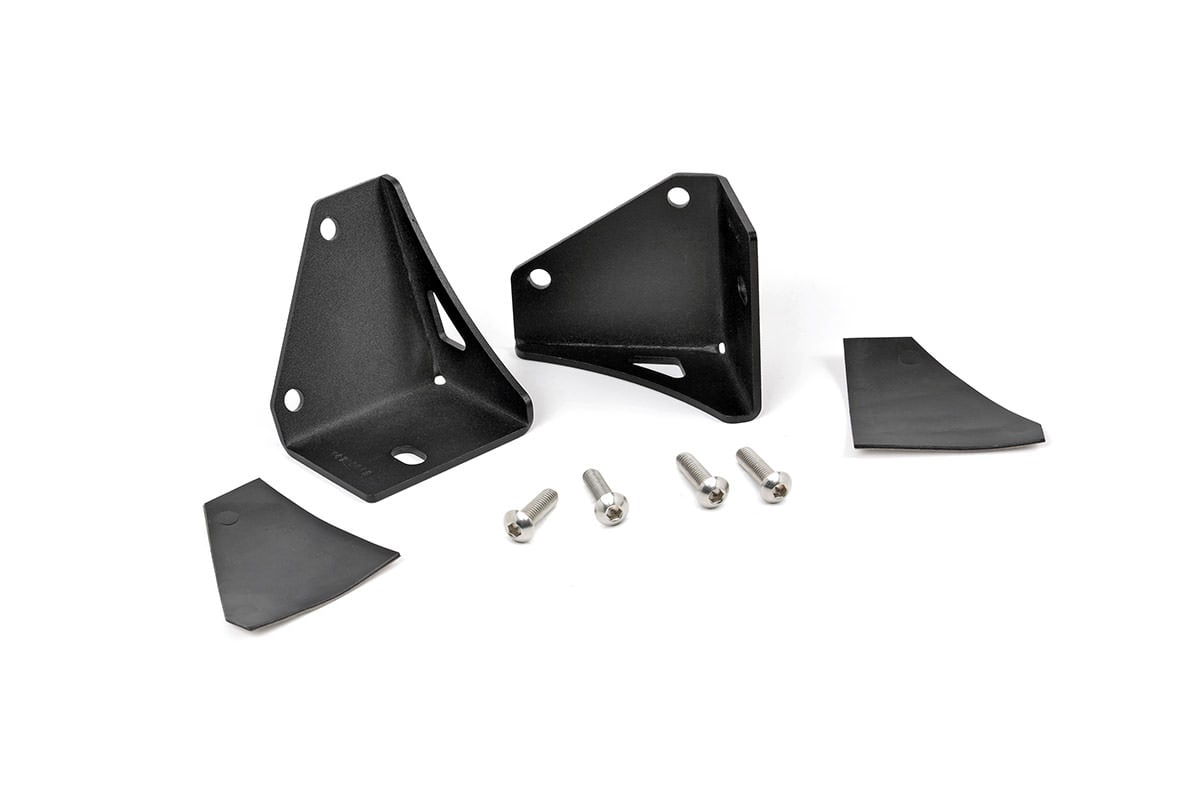 LED Light Mount | Lower Windshield | Pod Pair | Jeep Wrangler YJ 4WD (87-95) | 70510