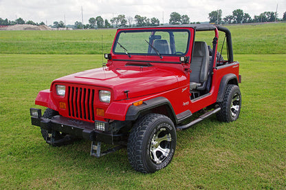 LED Light Mount | Lower Windshield | Pod Pair | Jeep Wrangler YJ 4WD (87-95) | 70510