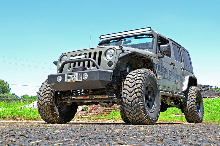 LED Light Mounts | Upper Windshield | 50" | Jeep Wrangler JK/Wrangler Unlimited (07-18) | 70504