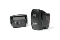 Rocker Switch | 2x1 with Logo | Blue Back Light | 709SW