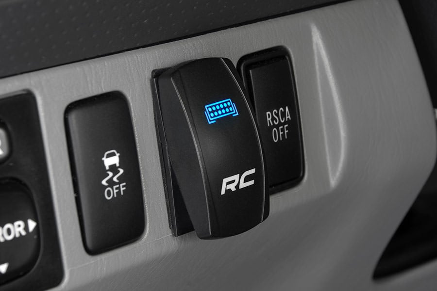 Rocker Switch | 2x1 with Logo | Blue Back Light | 709SW