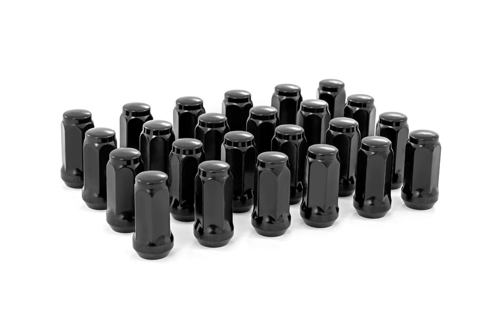 M14 x 1.5 Lug Nut Set of 24 | Black | 141524CBLK