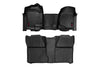 Floor Mats | FR & RR | OV Hump | Crew | Chevy/GMC 1500/2500HD (07-14) | M-21073