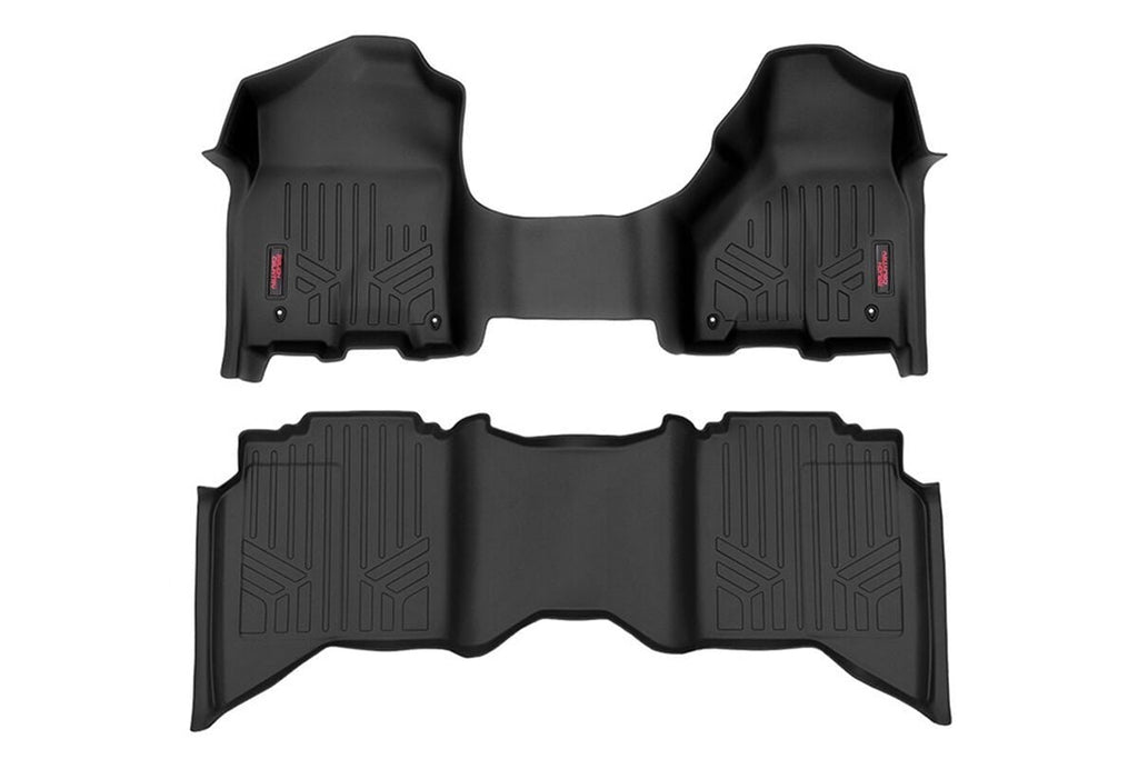 Floor Mats | FR & RR | Crew/Mega Cab | Ram 1500 2WD/4WD (2012-2018 & Classic) | M-31313