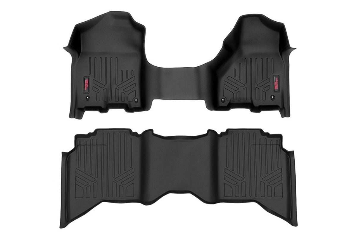Floor Mats | FR & RR | Crew/Mega Cab | Ram 1500 2WD/4WD (2012-2018 & Classic) | M-31313