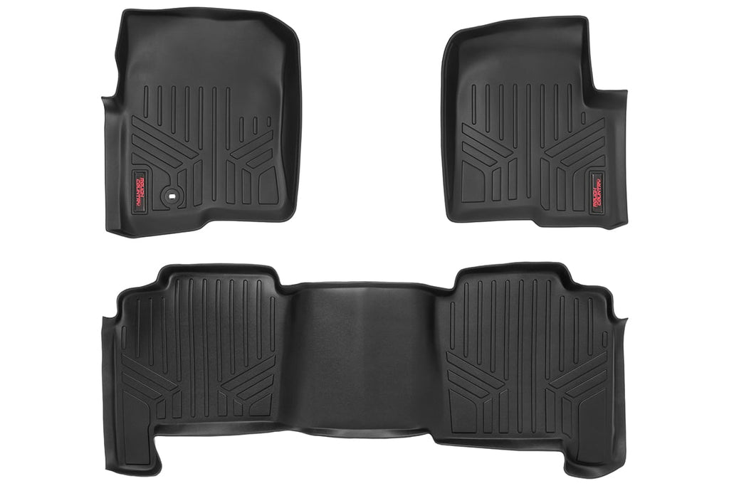 Rough Country | Floor Mats | FR & RR | Ford F-150 2WD/4WD (2004-2008) | M-50412
