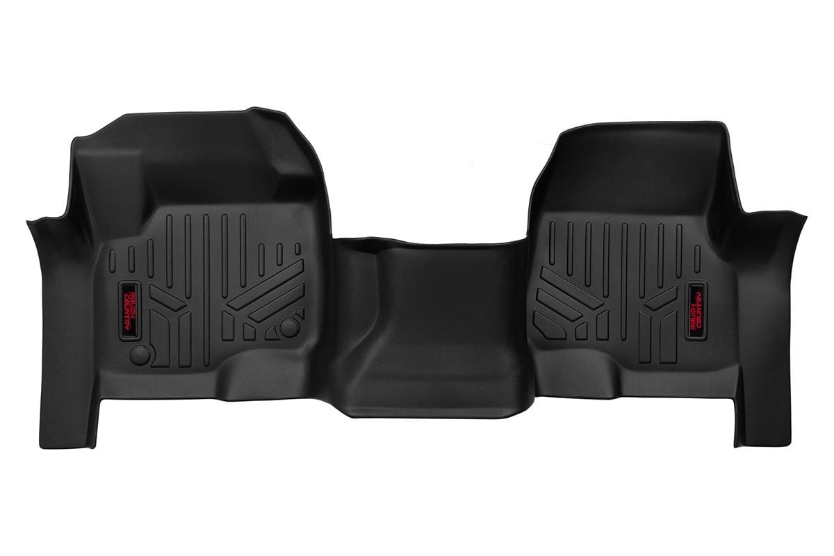 Floor Mats | Front | Over Hump | Ford F-250/F-350 Super Duty 2WD/4WD (17-25) | M-5117