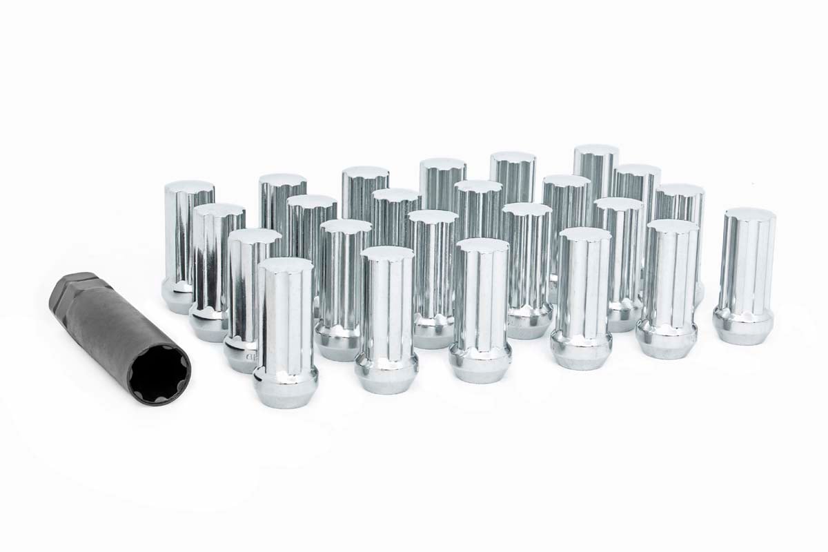 Lug Nut Set | M12x1.25 | 24 Qty | Chrome  | 1212524CH