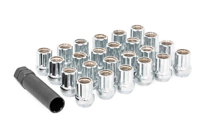 M12 x 1.5 Lug Nut Set of 24 |Chrome | Open End | 121524CHOE