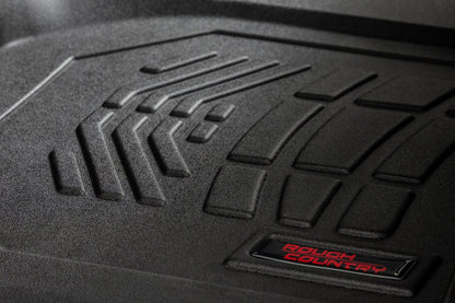 Sure-Fit Floor Mats | FR & RR | FR Over Hump | Crew | Chevy/GMC 1500/2500HD/3500HD (19-25) | SM21613