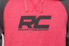 Rough Country | Rough Country Hoodie | Heater | Red/Gray | LG | 84083LG