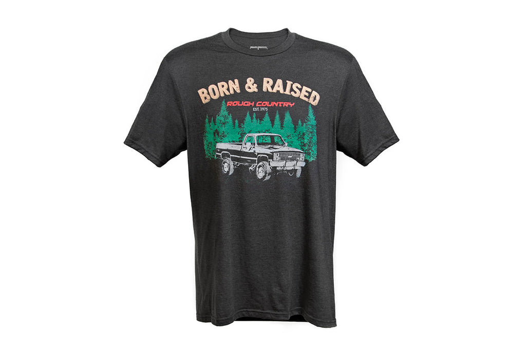 Rough Country | Rough Country T-Shirt | Born & Raised | Black | 3XL | 840813X