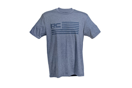 Rough Country | Rough Country T-Shirt | American Flag | Blue | 3XL | 840793X