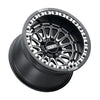 Metal FX Delta  beadlock Satin Blk/ Contrast Cut 15x10 on Obor Roc Scraper