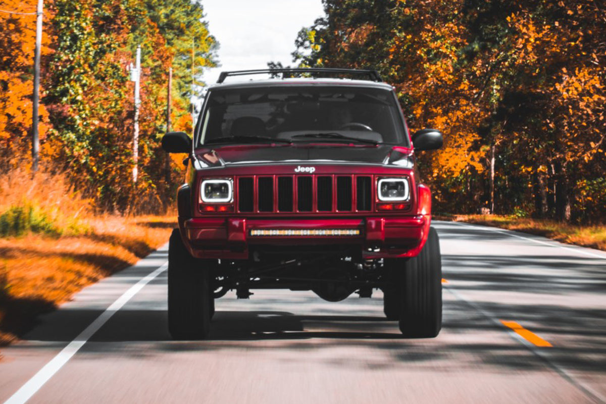 4.5 Inch Lift Kit | RR springs | Jeep Cherokee XJ 2WD/4WD (1984-2001) | 633N2