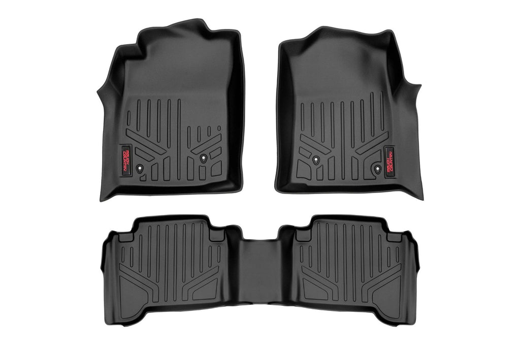Floor Mats | Front and Rear | Double Cab | Toyota Tacoma 2WD/4WD (2005-2011) | M-75113