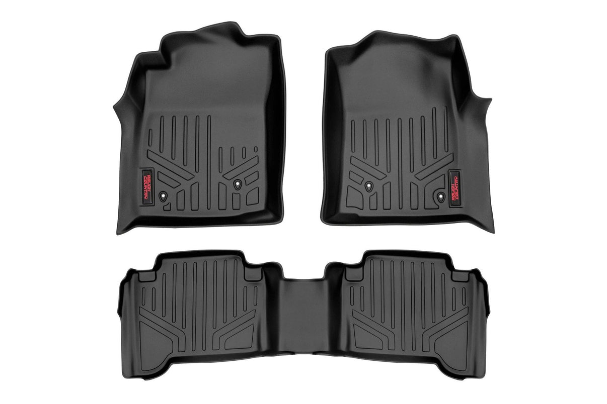 Floor Mats | Front and Rear | Double Cab | Toyota Tacoma 2WD/4WD (2005-2011) | M-75113
