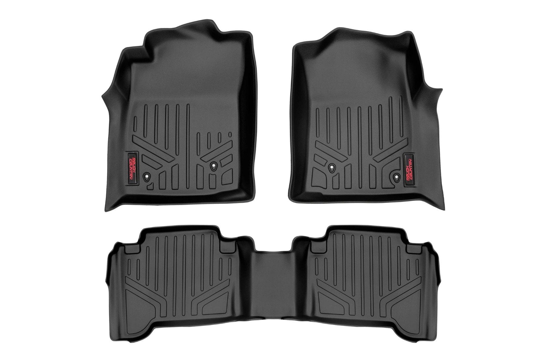 Floor Mats | Front and Rear | Double Cab | Toyota Tacoma 2WD/4WD (2005-2011) | M-75113