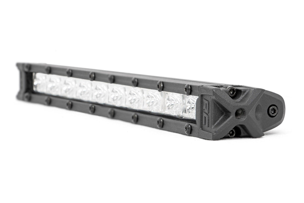 10 Inch Chrome Series LED Light Bar | Slim Line | Pair | 70410A