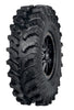 Valor Offroad V08 Satin Black Beadlocks on ITP MT911 Mud Tires – Mounted UTV Kit