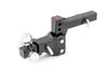 Adjustable Trailer Hitch | 6 Inch Drop | Multi-Ball Mount | Fits 2 Inch Receiver | 99100