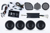 Memphis Audio | Harley Davidson 4-Speaker Direct Fit OEM Kit W/ Amplifier, Mount &amp; Harness
