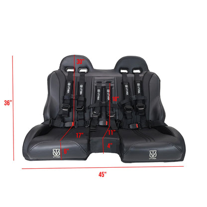 RZR 900/1000 Trail Front Bench Seat with Harnesses (2015-2026)