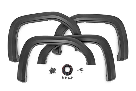 Fender Flares | Sport | GAN Silver Ice Metallic | GMC Sierra 1500 2WD/4WD (2019-2025 & Classic) | S-G11911-GAN
