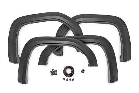 Rough Country | Sport Fender Flares | G42 Coastal Dune | GMC Sierra 1500 2WD/4WD (2019-2026) | S-G11911-G42