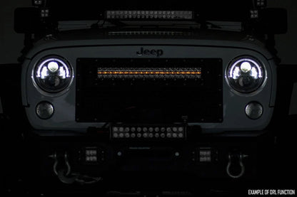 50 Inch Black Series LED Light Bar | Dual Row | Amber DRL | 70950BDA