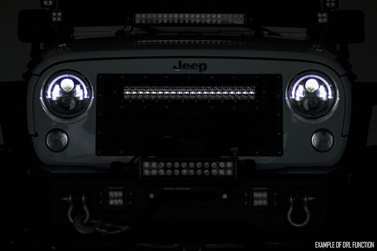 50 Inch Black Series LED Light Bar | Dual Row | Cool White DRL | 70950BD