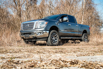 2 Inch Lift Kit | Red Spacers | Nissan Titan XD 2WD/4WD (2016-2024) | 868RED