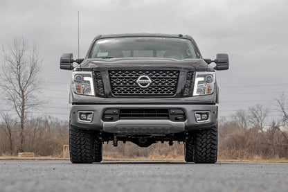 3 Inch Lift Kit | N3 Struts & Shocks | Nissan Titan 4WD (2017-2024) | 83431RED