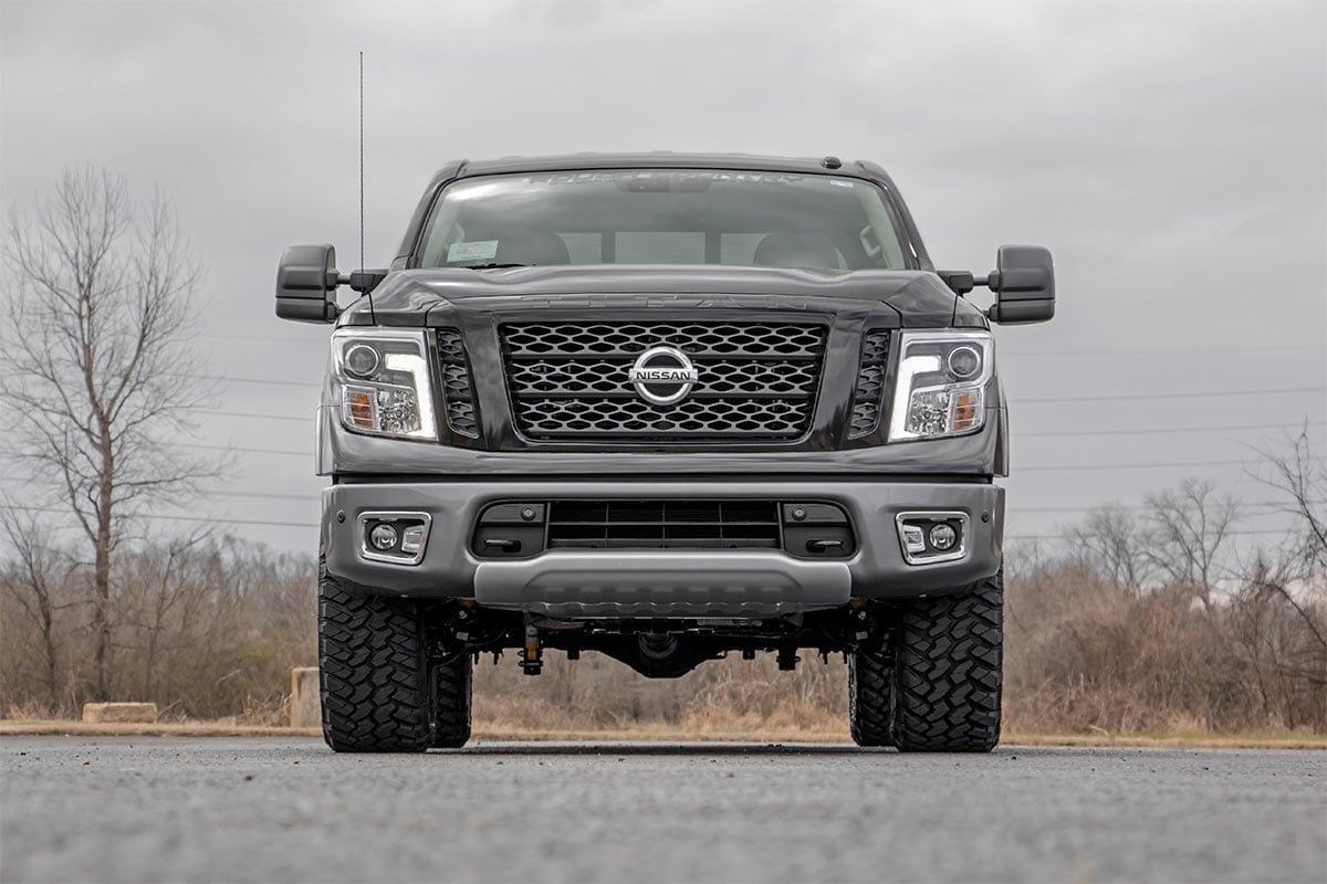 3 Inch Lift Kit | N3 Struts & Shocks | Nissan Titan 2WD/4WD (2004-2024) | 83432RED