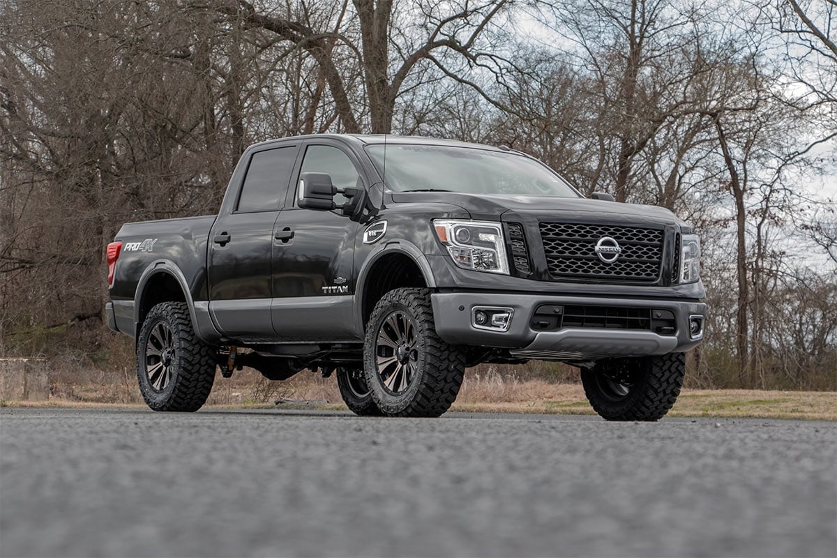 3 Inch Lift Kit | N3 Struts & Shocks | Nissan Titan 4WD (2017-2024) | 83431