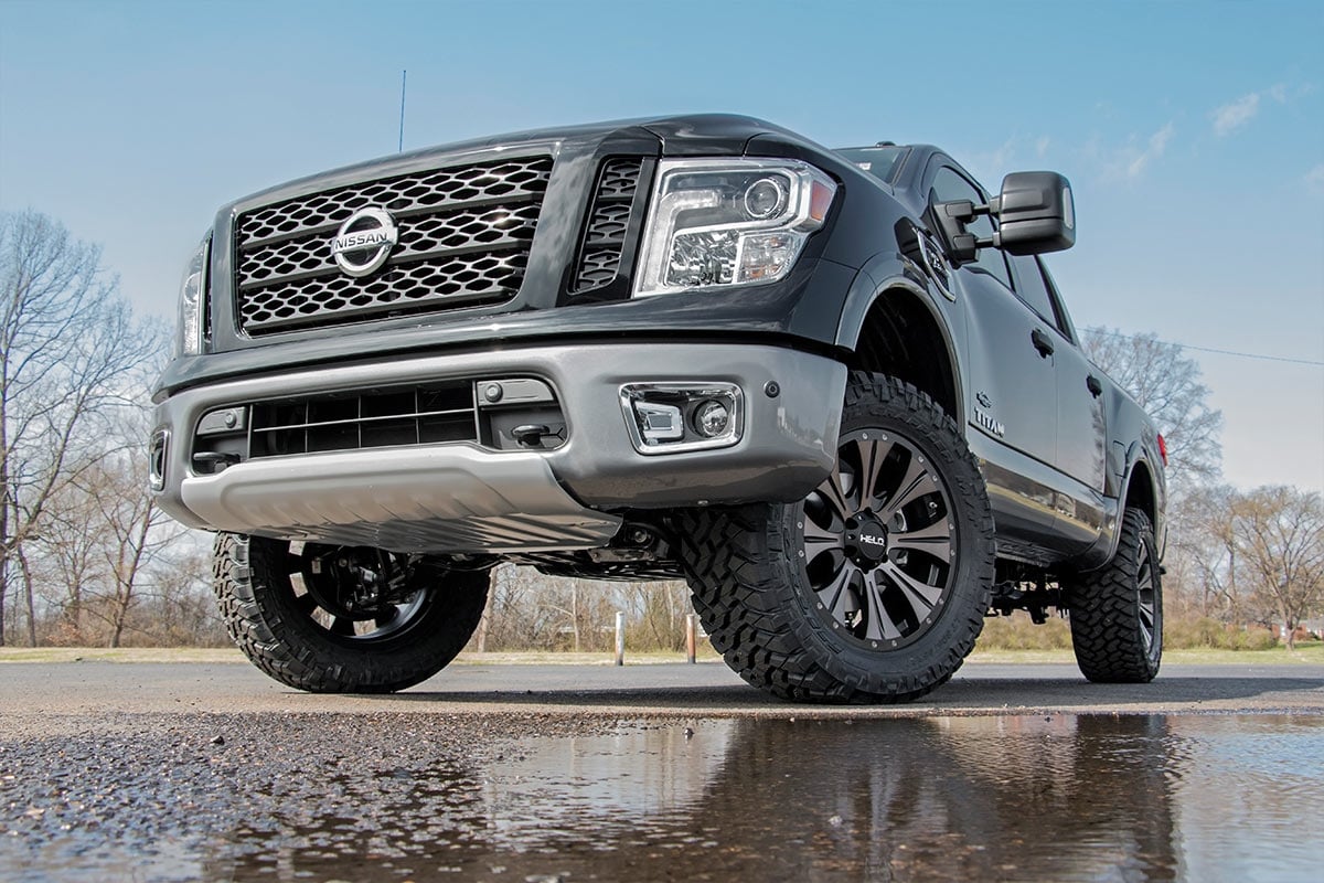 3 Inch Lift Kit | N3 Struts & Shocks | Nissan Titan 2WD/4WD (2004-2024) | 83432RED