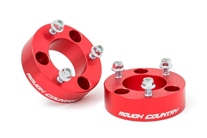 2.5 Inch Leveling Kit | Red Spacers | Nissan Frontier (05-25)/Xterra (05-15)  | 865RED