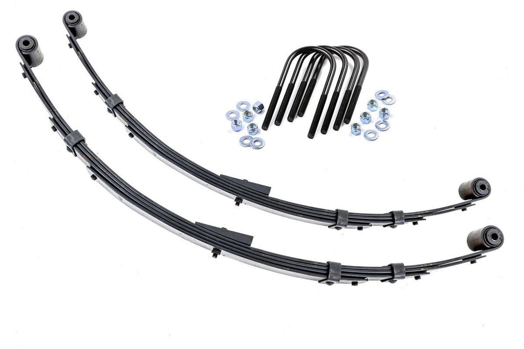 Rear Leaf Springs | 4" Lift | Pair | Jeep Wrangler YJ 4WD (1987-1995) | 8011Kit