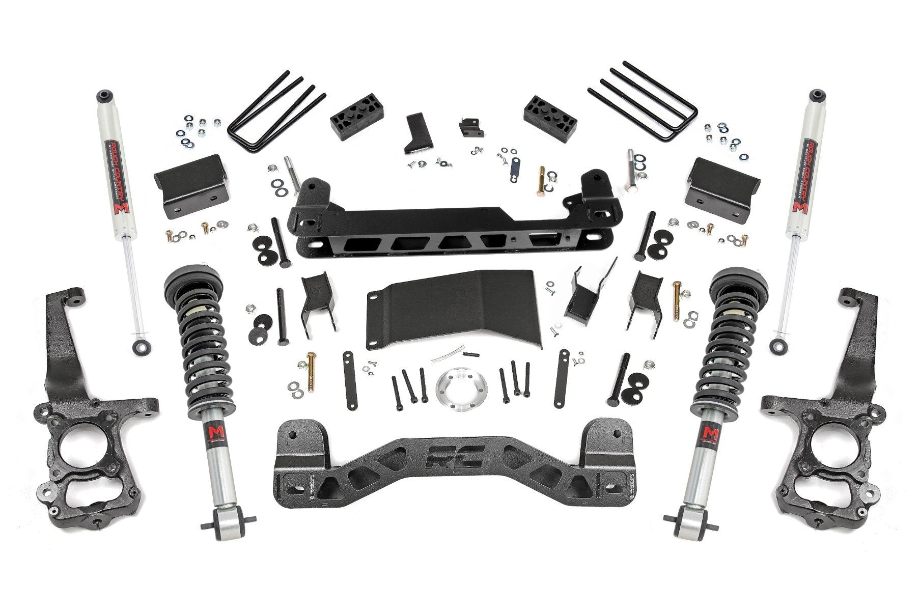 4 Inch Lift Kit | M1 Struts/M1 | Ford F-150 4WD (2015-2020) | 55540