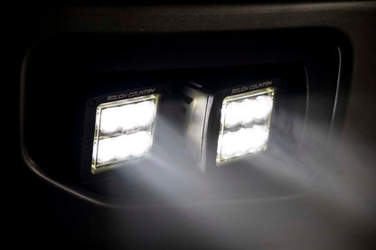LED Light Kit | Fog Mount | Dual 2" Black Pairs | Spot/Flood | Ford F-150 (15-17) | 70865