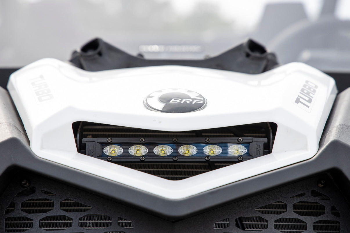 LED Light Kit | Cowl Mount | 6" Black Slimline | Can-Am Maverick X3  | 97020