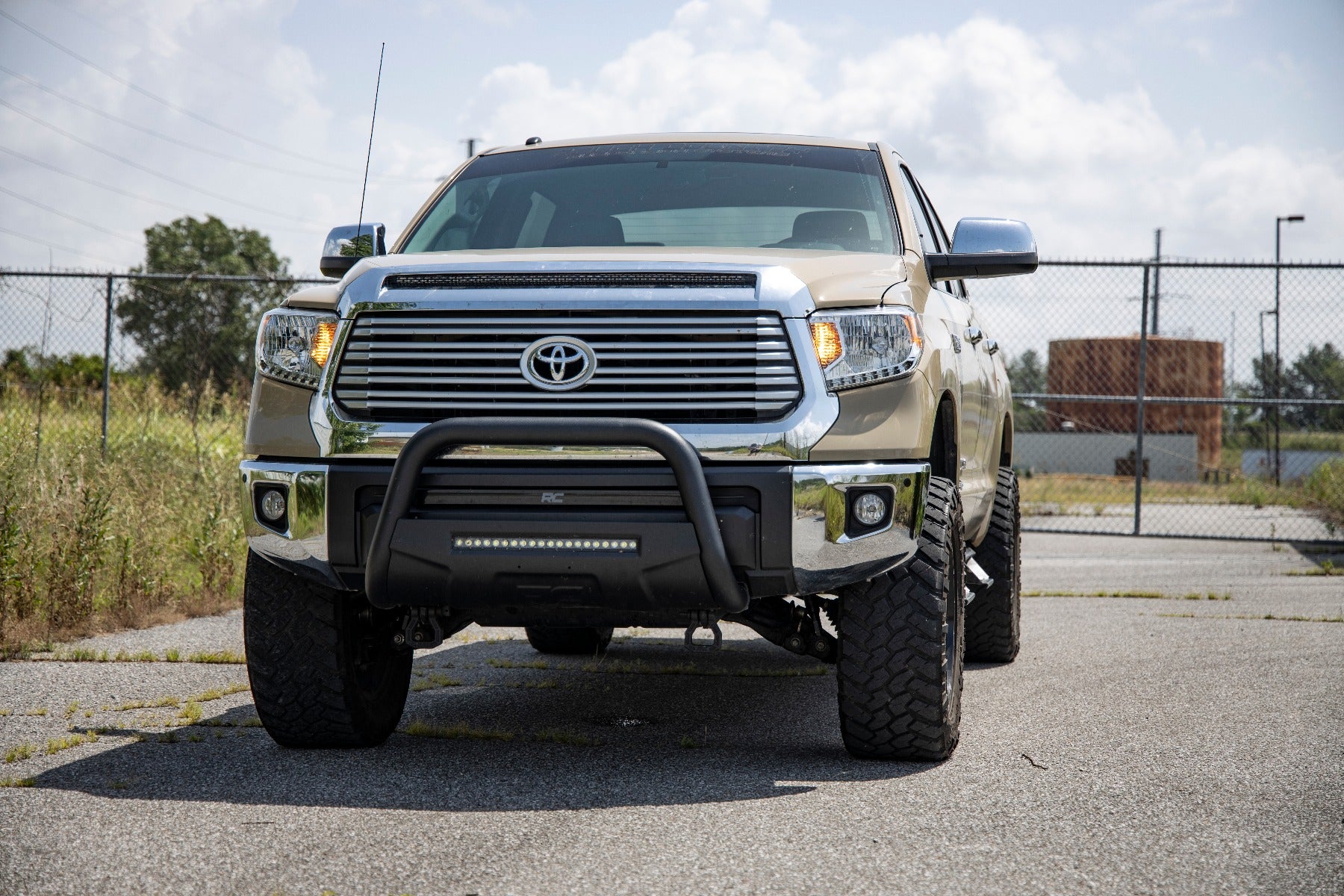 LED Light Kit | Hood Bulge | 40" White/Amber Strip | Toyota Tundra (14-21) | 70847