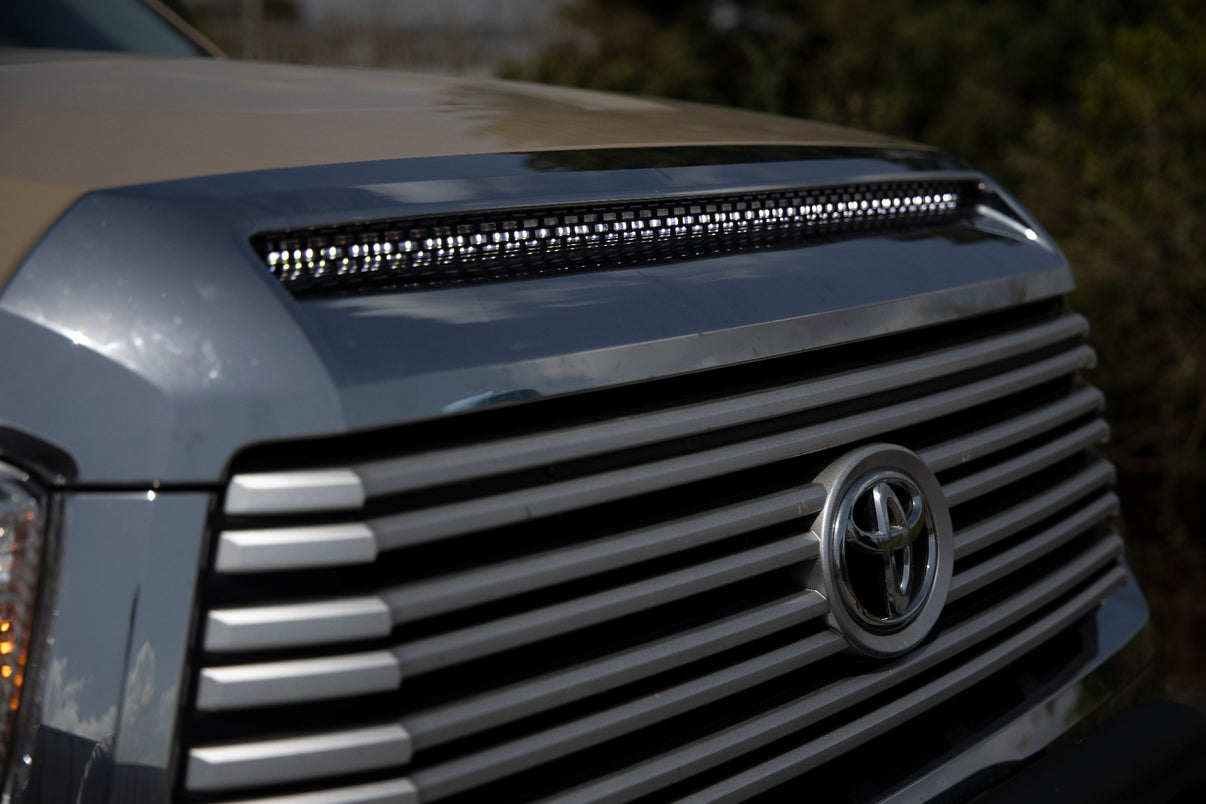 LED Light Kit | Hood Bulge | 40" White/Amber Strip | Toyota Tundra (14-21) | 70847
