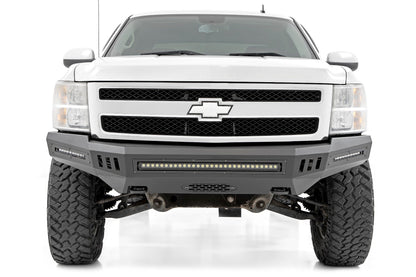 Front High Clearance Bumper | BLK LEDs | Chevy Silverado 1500 2WD/4WD (07-13) | 10911