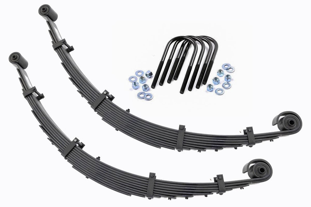 Front Leaf Springs |8" Lift | Pair | Ford F-250/F-350 Super Duty 4WD (99-04) | 8073Kit