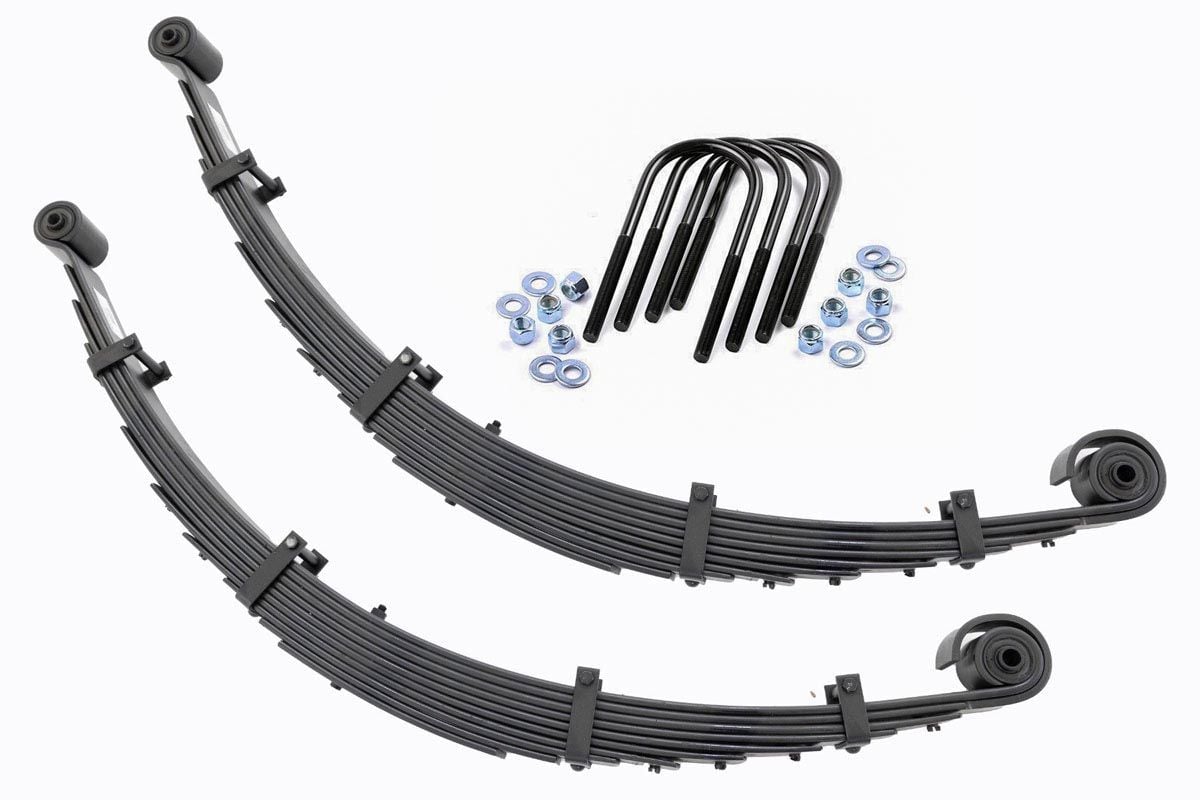 Front Leaf Springs |8" Lift | Pair | Ford F-250/F-350 Super Duty 4WD (99-04) | 8073Kit