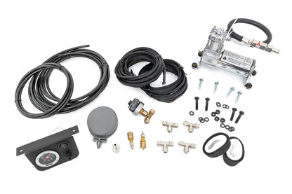 Onboard Air Bag Compressor Kit w/Gauge | 10100