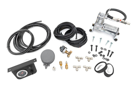 Onboard Air Bag Compressor Kit w/Gauge | 10100